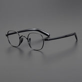 Ranay Vintage Titanium Eyeglasses Frame Rectangle Frames Southood Black